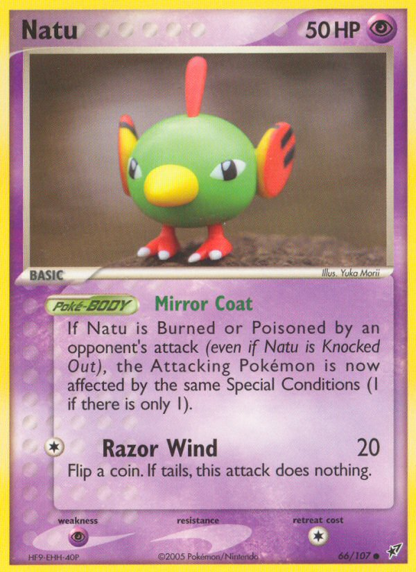 Natu (66/107) [EX: Deoxys] | Exor Games New Glasgow