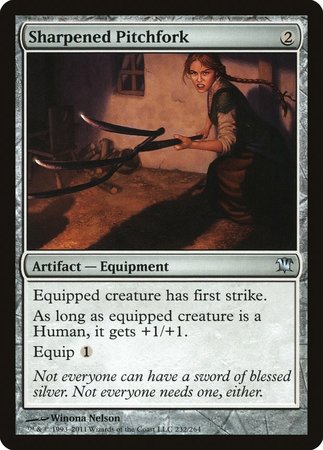 Sharpened Pitchfork [Innistrad] | Exor Games New Glasgow