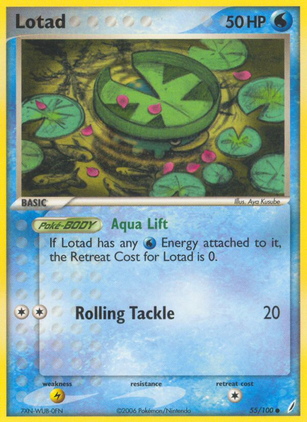Lotad (55/100) [EX: Crystal Guardians] | Exor Games New Glasgow
