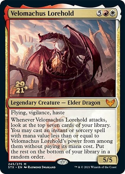 Velomachus Lorehold [Strixhaven: School of Mages Prerelease Promos] | Exor Games New Glasgow