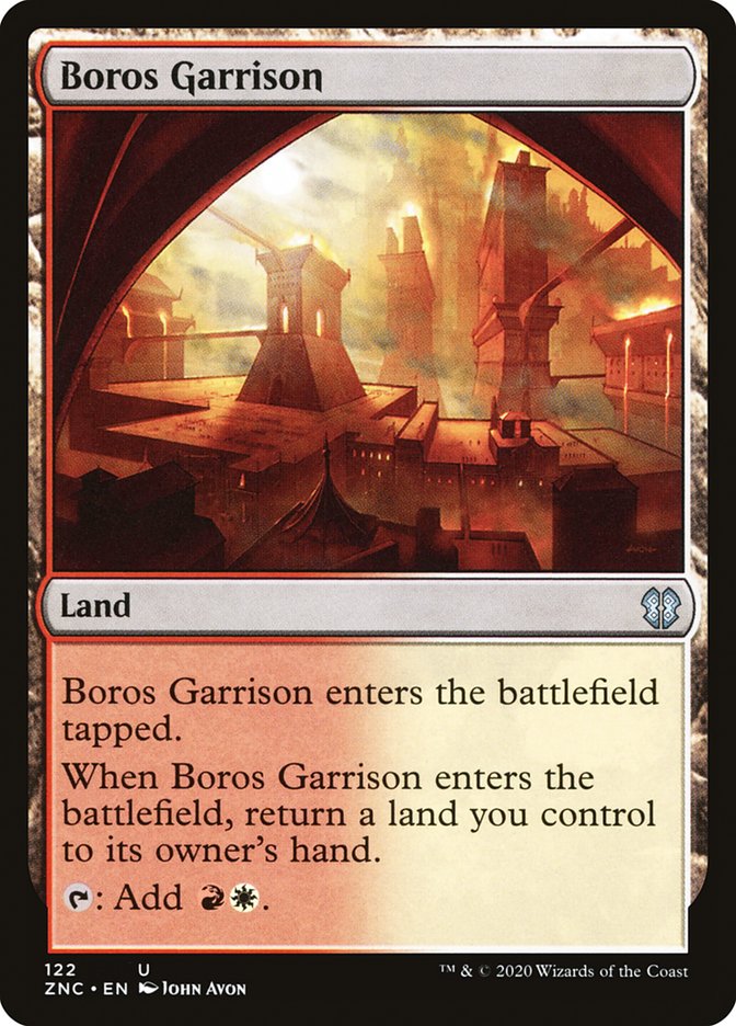 Boros Garrison [Zendikar Rising Commander] | Exor Games New Glasgow