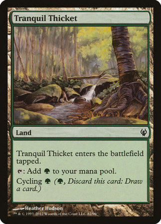 Tranquil Thicket [Duel Decks: Izzet vs. Golgari] | Exor Games New Glasgow