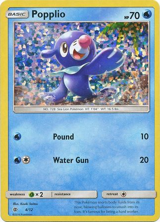 Popplio (4/12) [McDonald's Promos: 2017 Collection] | Exor Games New Glasgow