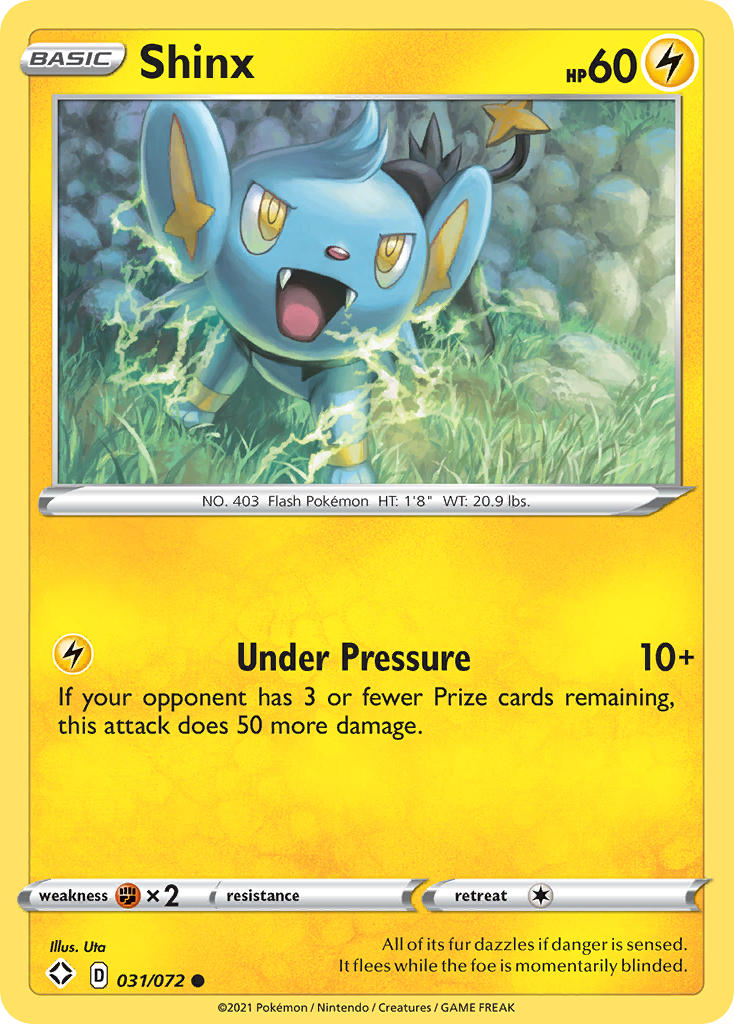 Shinx (031/072) [Sword & Shield: Shining Fates] | Exor Games New Glasgow