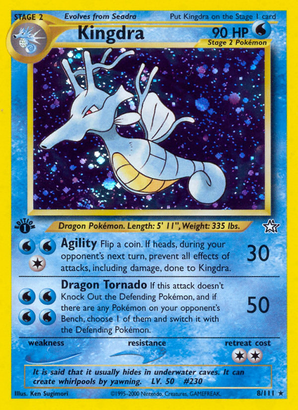 Kingdra (8/111) [Neo Genesis 1st Edition] | Exor Games New Glasgow