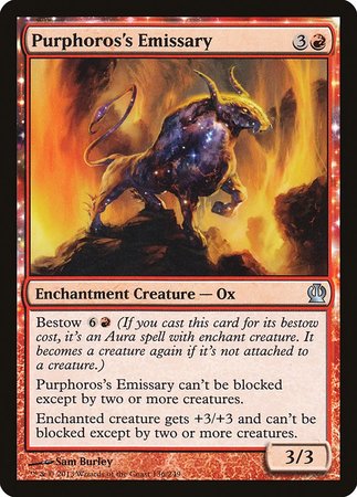 Purphoros's Emissary [Theros] | Exor Games New Glasgow