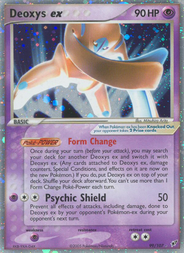 Deoxys ex (99/107) [EX: Deoxys] | Exor Games New Glasgow