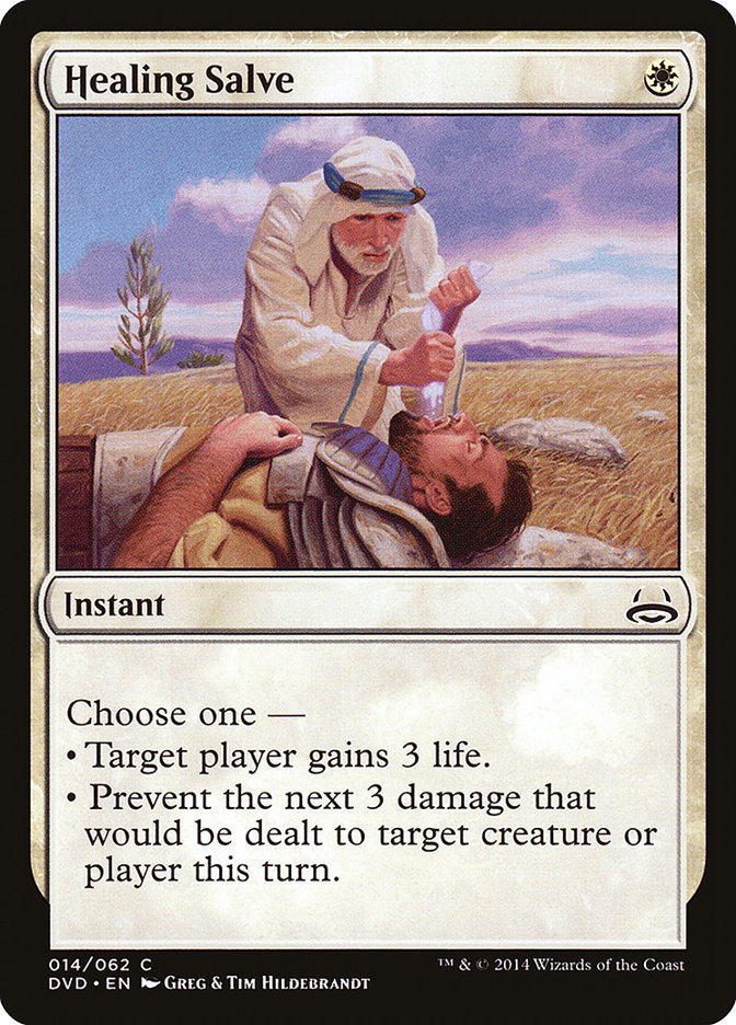 Healing Salve (Divine vs. Demonic) [Duel Decks Anthology] | Exor Games New Glasgow