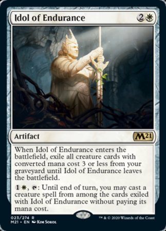 Idol of Endurance [Core Set 2021] | Exor Games New Glasgow