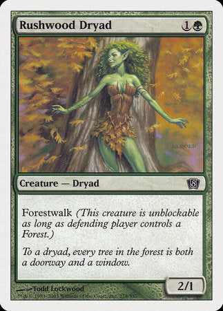 Rushwood Dryad [Eighth Edition] | Exor Games New Glasgow