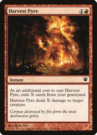 Harvest Pyre [Innistrad] | Exor Games New Glasgow