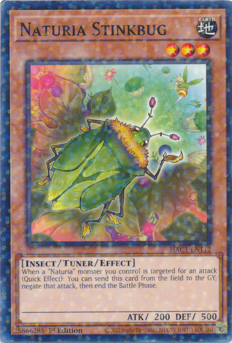 Naturia Stinkbug (Duel Terminal) [HAC1-EN112] Common | Exor Games New Glasgow