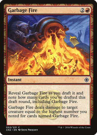 Garbage Fire [Conspiracy: Take the Crown] | Exor Games New Glasgow