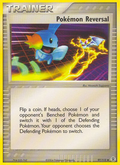Pokemon Reversal (97/112) [EX: FireRed & LeafGreen] | Exor Games New Glasgow