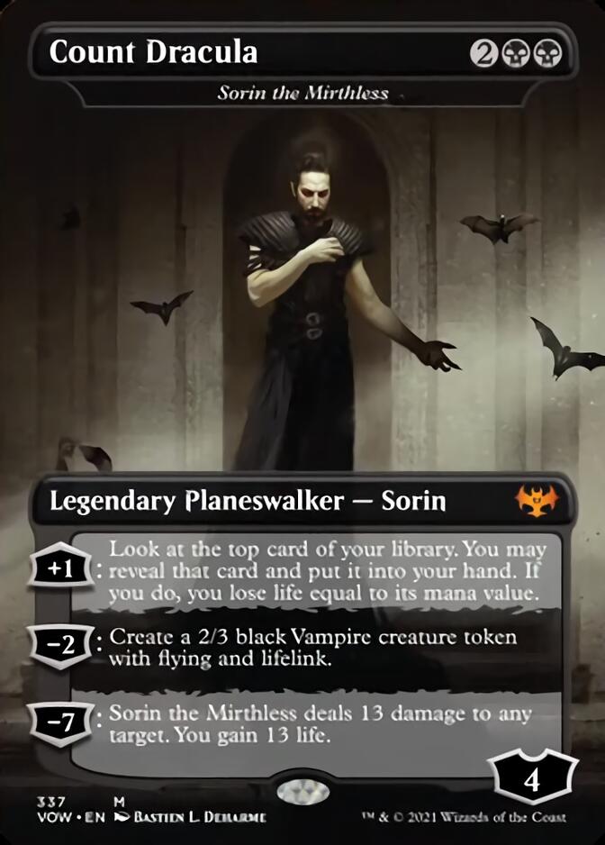 Sorin the Mirthless - Count Dracula [Innistrad: Crimson Vow] | Exor Games New Glasgow