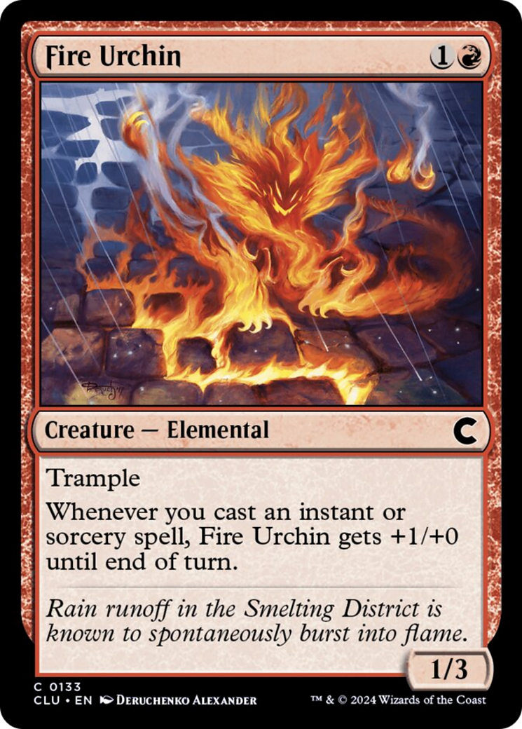 Fire Urchin [Ravnica: Clue Edition] | Exor Games New Glasgow
