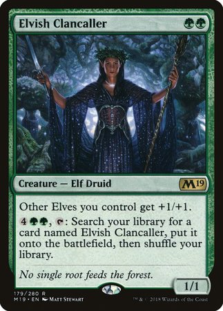 Elvish Clancaller [Core Set 2019] | Exor Games New Glasgow