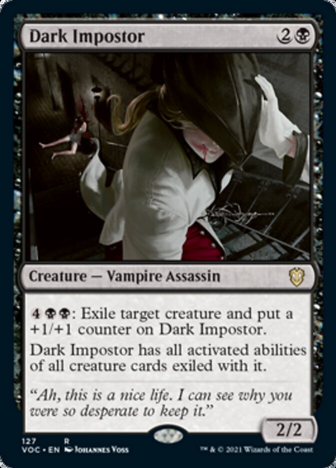 Dark Impostor [Innistrad: Crimson Vow Commander] | Exor Games New Glasgow