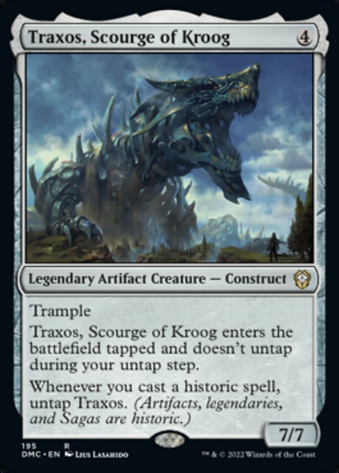 Traxos, Scourge of Kroog [Dominaria United Commander] | Exor Games New Glasgow