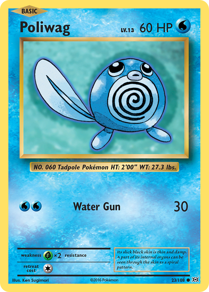 Poliwag (23/108) [XY: Evolutions] | Exor Games New Glasgow