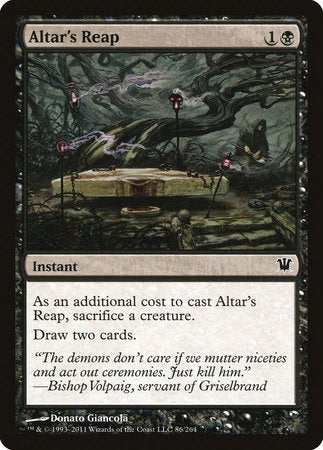 Altar's Reap [Innistrad] | Exor Games New Glasgow