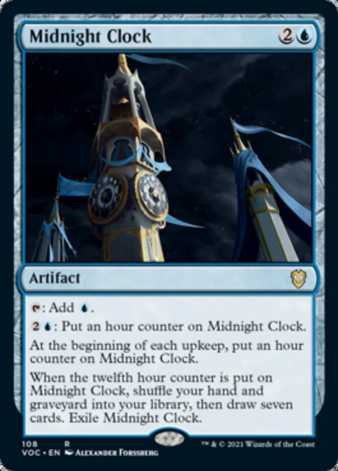 Midnight Clock [Innistrad: Crimson Vow Commander] | Exor Games New Glasgow