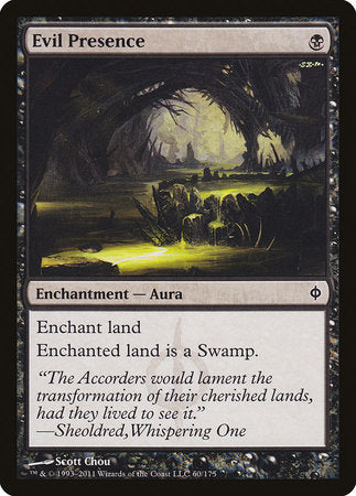 Evil Presence [New Phyrexia] | Exor Games New Glasgow