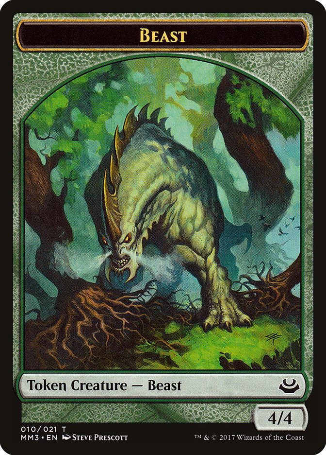 Beast (010/021) [Modern Masters 2017 Tokens] | Exor Games New Glasgow