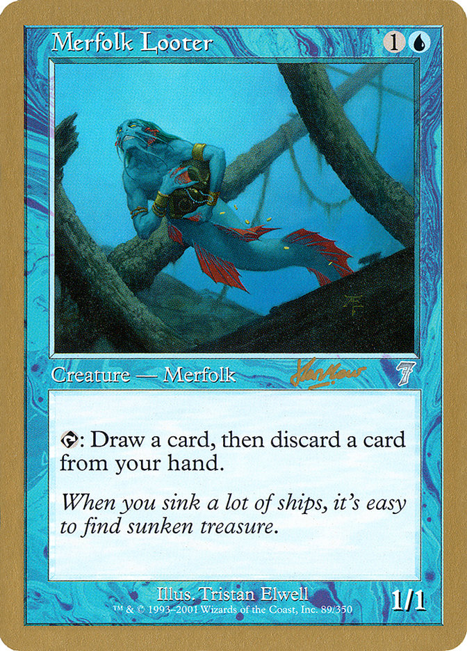 Merfolk Looter (Sim Han How) [World Championship Decks 2002] | Exor Games New Glasgow