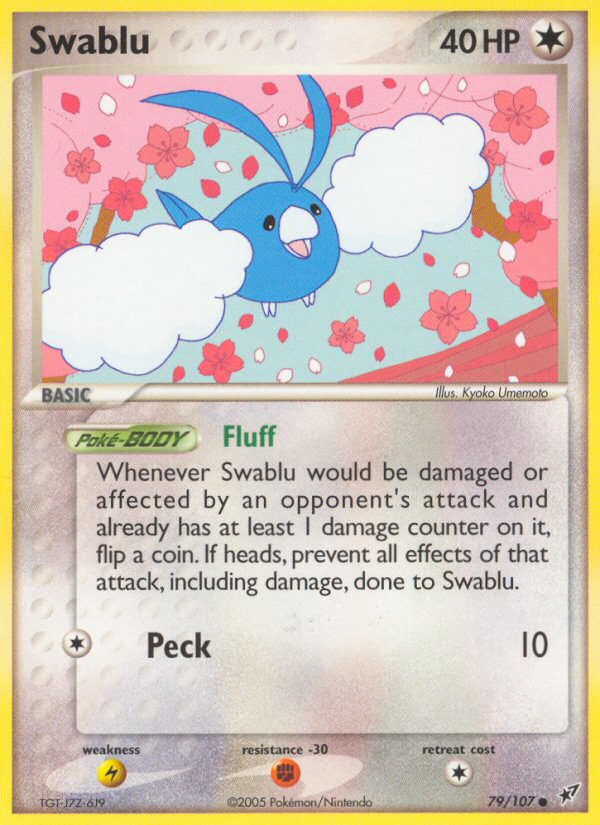 Swablu (79/107) [EX: Deoxys] | Exor Games New Glasgow