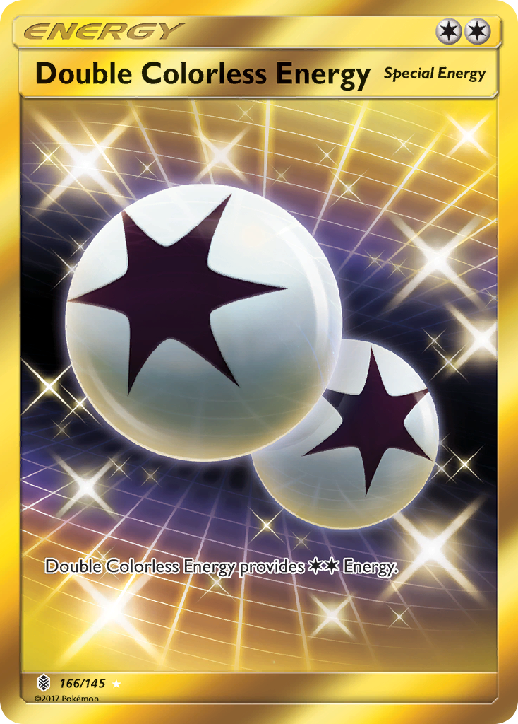 Double Colorless Energy (166/145) [Sun & Moon: Guardians Rising] | Exor Games New Glasgow