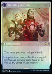 Wedding Announcement // Wedding Festivity [Innistrad: Crimson Vow Prerelease Promos] | Exor Games New Glasgow