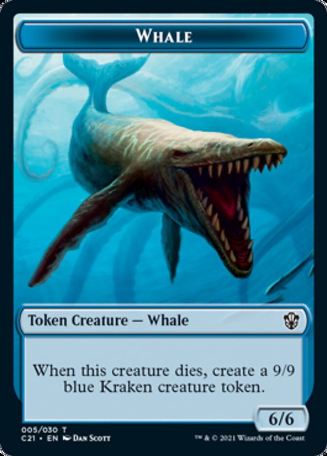 Beast (010) // Whale Token [Commander 2021 Tokens] | Exor Games New Glasgow