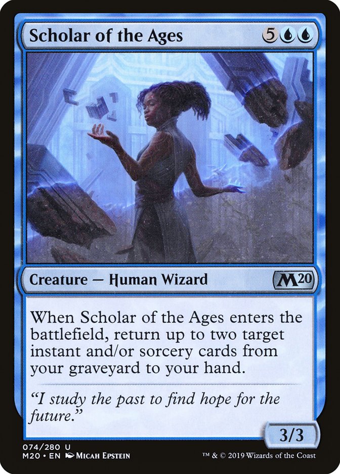 Scholar of the Ages [Core Set 2020] | Exor Games New Glasgow