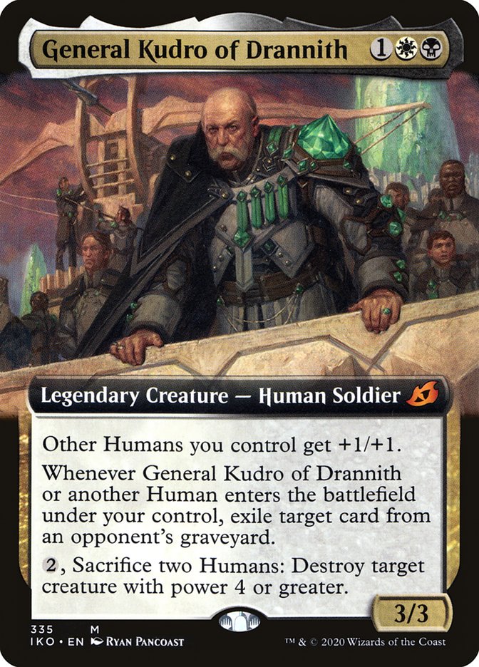 General Kudro of Drannith (Extended Art) [Ikoria: Lair of Behemoths] | Exor Games New Glasgow