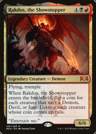 Rakdos, the Showstopper [Ravnica Allegiance] | Exor Games New Glasgow