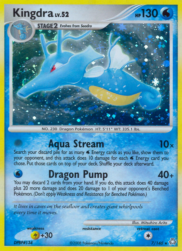 Kingdra (7/146) [Diamond & Pearl: Legends Awakened] | Exor Games New Glasgow