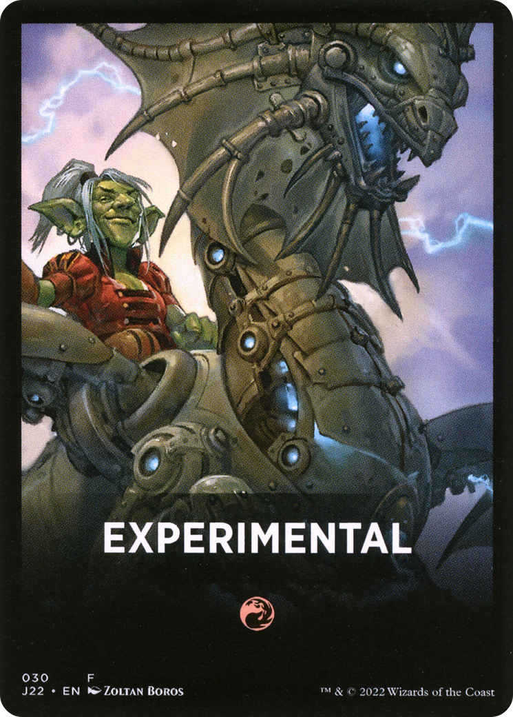 Experimental Theme Card [Jumpstart 2022 Front Cards] | Exor Games New Glasgow