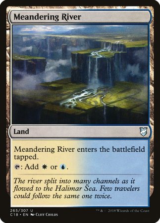 Meandering River [Commander 2018] | Exor Games New Glasgow