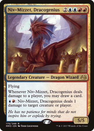 Niv-Mizzet, Dracogenius [Modern Masters 2017] | Exor Games New Glasgow