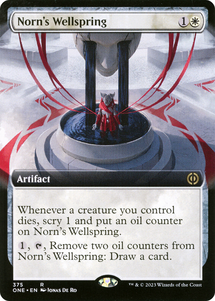 Norn's Wellspring (Extended Art) [Phyrexia: All Will Be One] | Exor Games New Glasgow