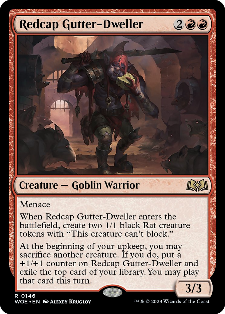 Redcap Gutter-Dweller [Wilds of Eldraine] | Exor Games New Glasgow