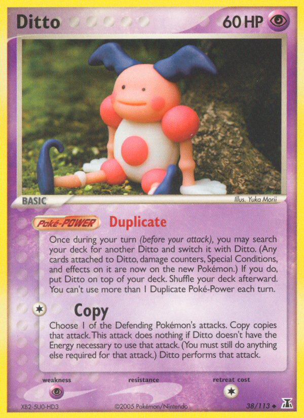 Ditto (38/113) [EX: Delta Species] | Exor Games New Glasgow