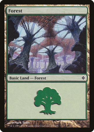 Forest (175) [New Phyrexia] | Exor Games New Glasgow