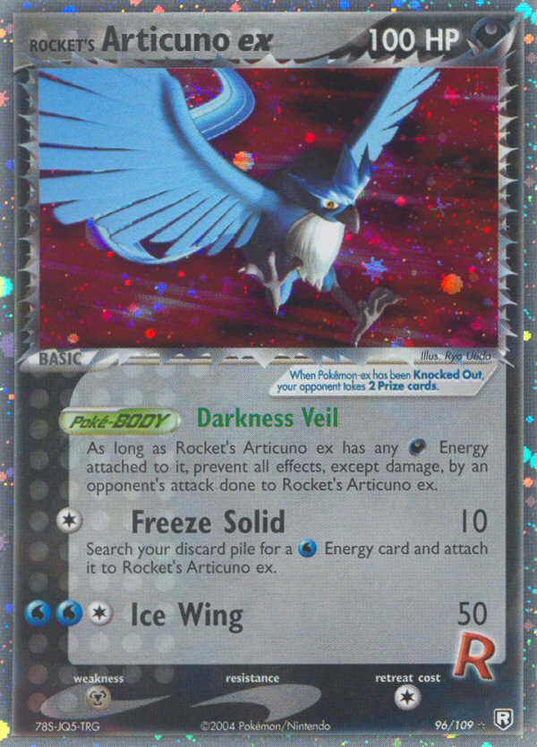 Rocket's Articuno ex (96/109) [EX: Team Rocket Returns] | Exor Games New Glasgow