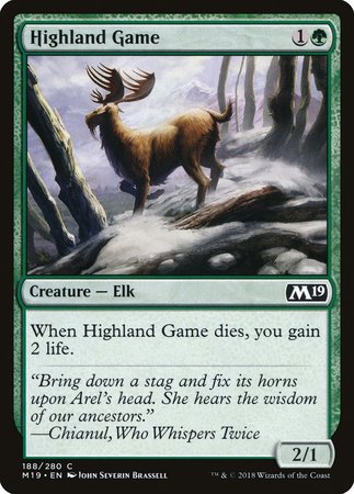 Highland Game [Core Set 2019] | Exor Games New Glasgow