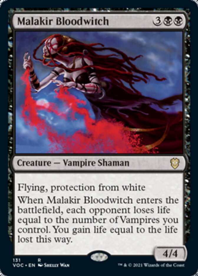 Malakir Bloodwitch [Innistrad: Crimson Vow Commander] | Exor Games New Glasgow