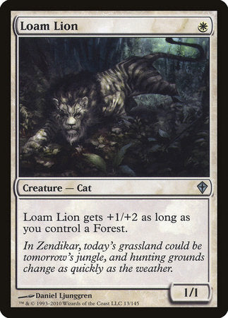 Loam Lion [Worldwake] | Exor Games New Glasgow