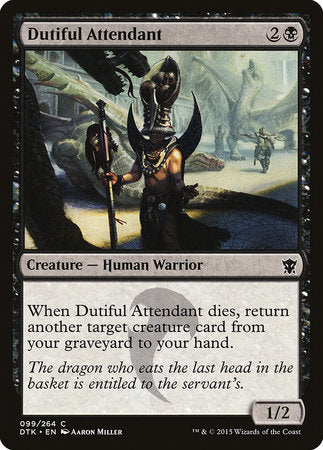 Dutiful Attendant [Dragons of Tarkir] | Exor Games New Glasgow