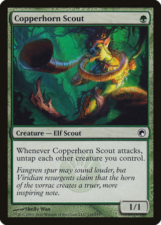 Copperhorn Scout [Scars of Mirrodin] | Exor Games New Glasgow